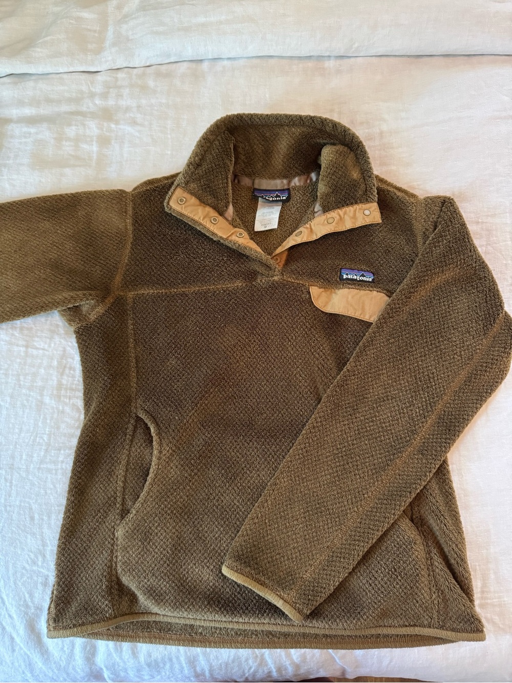 Patagonia Women’s Fleece Snap-T Teddy Pullover